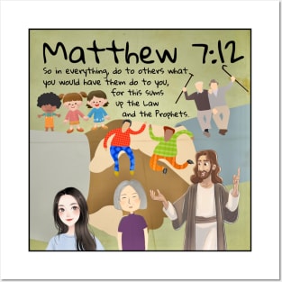 Matthew 7:12 Posters and Art